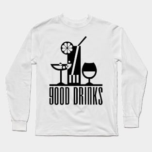 DRINKS Long Sleeve T-Shirt